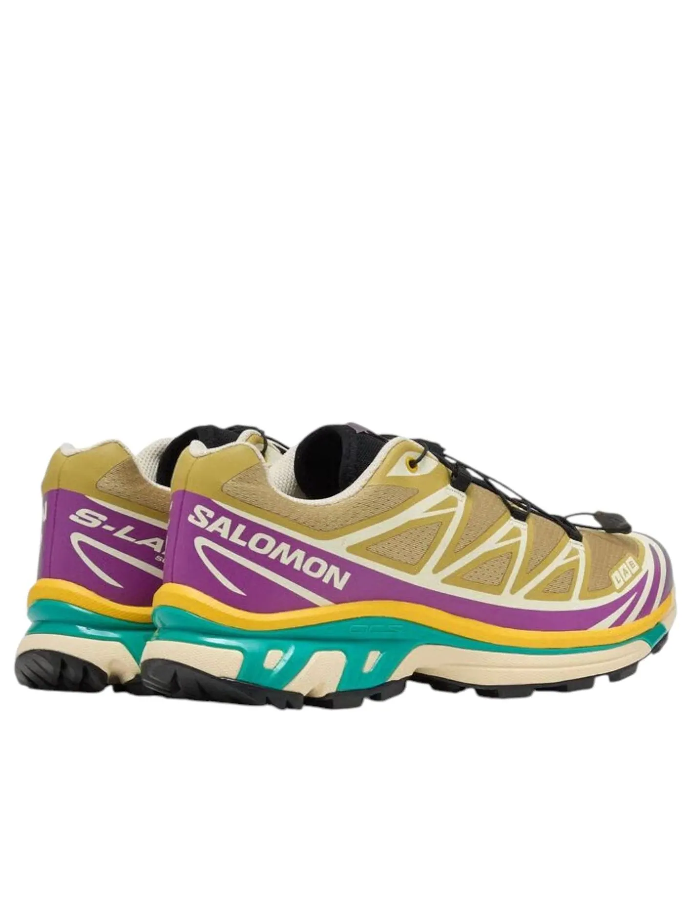 Кроссовки SALOMON XT-6 'Antique Gold Transparent Yellow' — изображение 5 из 6, золото