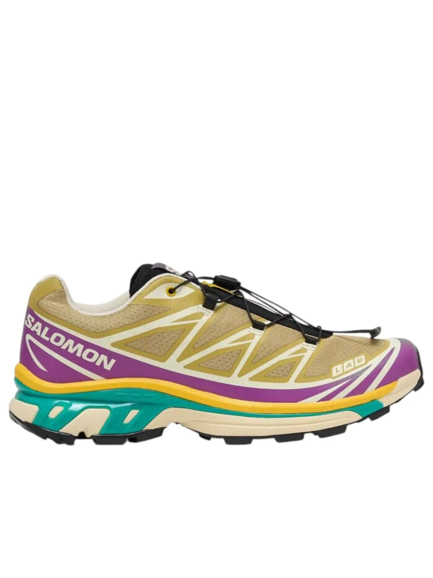 Кроссовки SALOMON XT-6 'Antique Gold Transparent Yellow' — изображение 6 из 6, золото