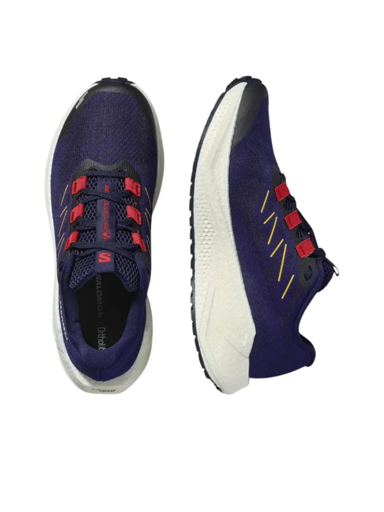 (WMNS) Salomon Aero Blaze 3 Gravel Gore-Tex 'Astral Aura' — изображение 3 из 5, синий/красный
