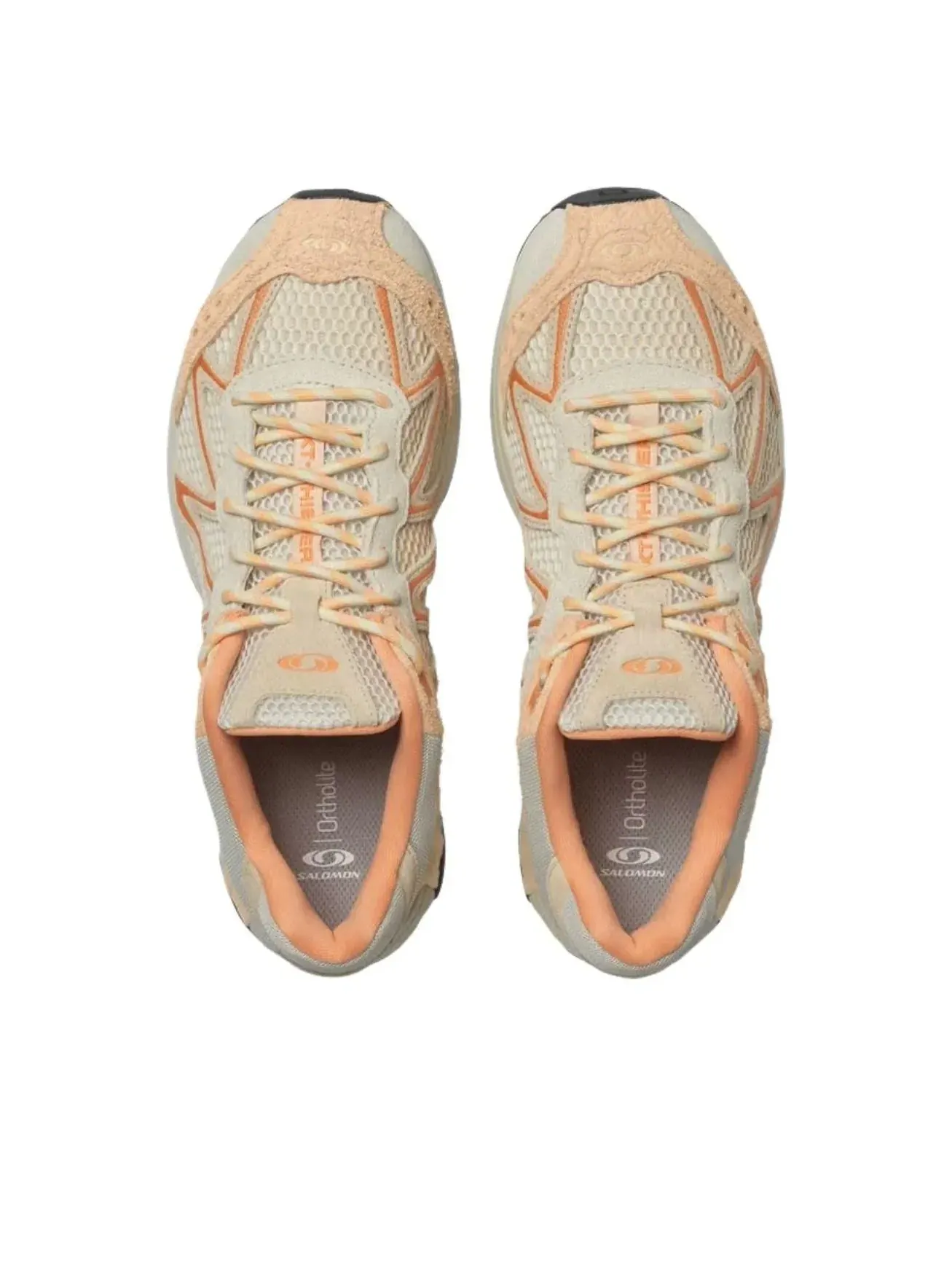 Кроссовки SALOMON XT-Whisper «Спаржа, зеленый миндаль, крем» — изображение 2 из 5, оранжевый