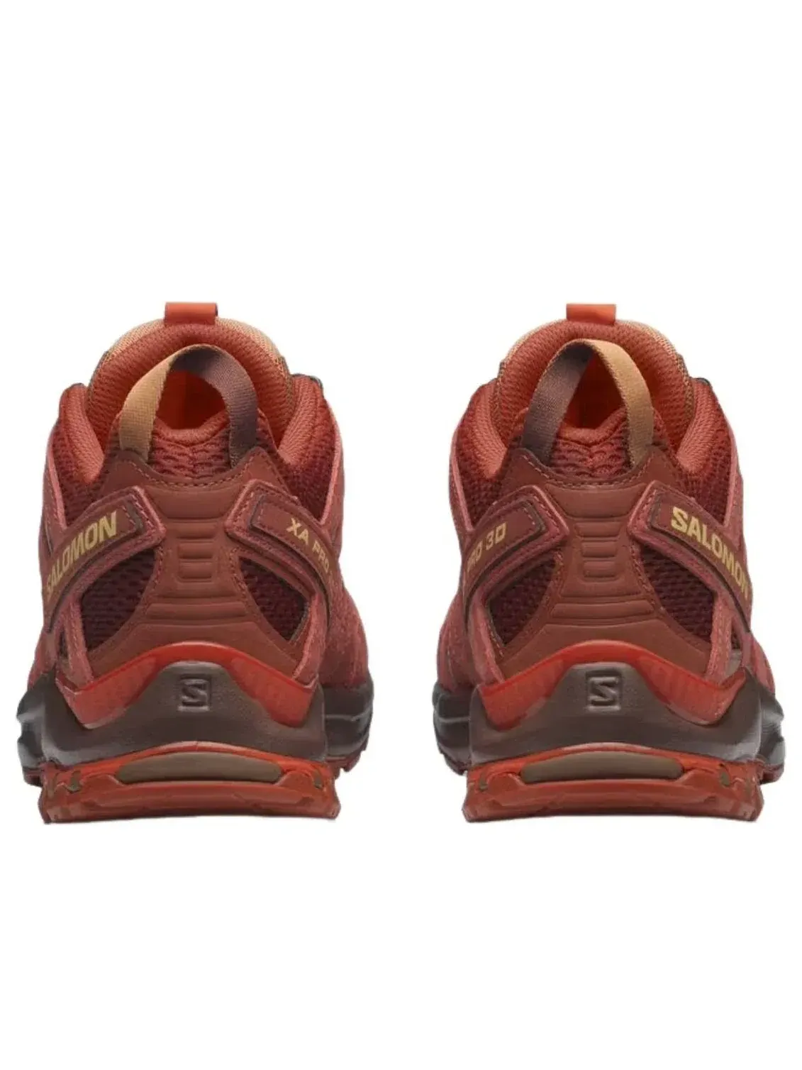 Кроссовки SALOMON XA Pro 3D 'Pecan Brown Chili' — изображение 4 из 5, красный