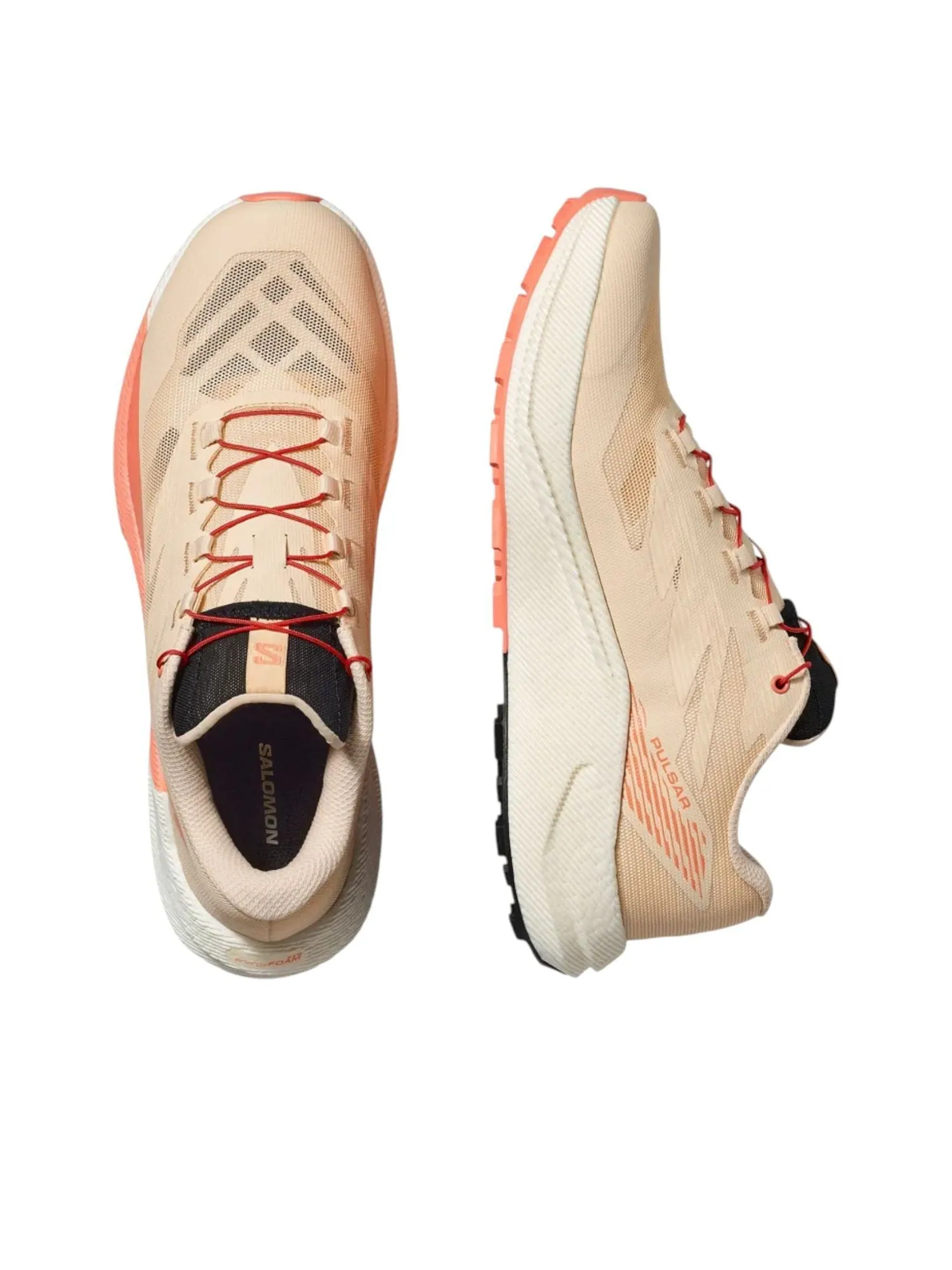 Кроссовки (WMNS) Salomon Pulsar 'Tender Peach' — изображение 3 из 6, розовый