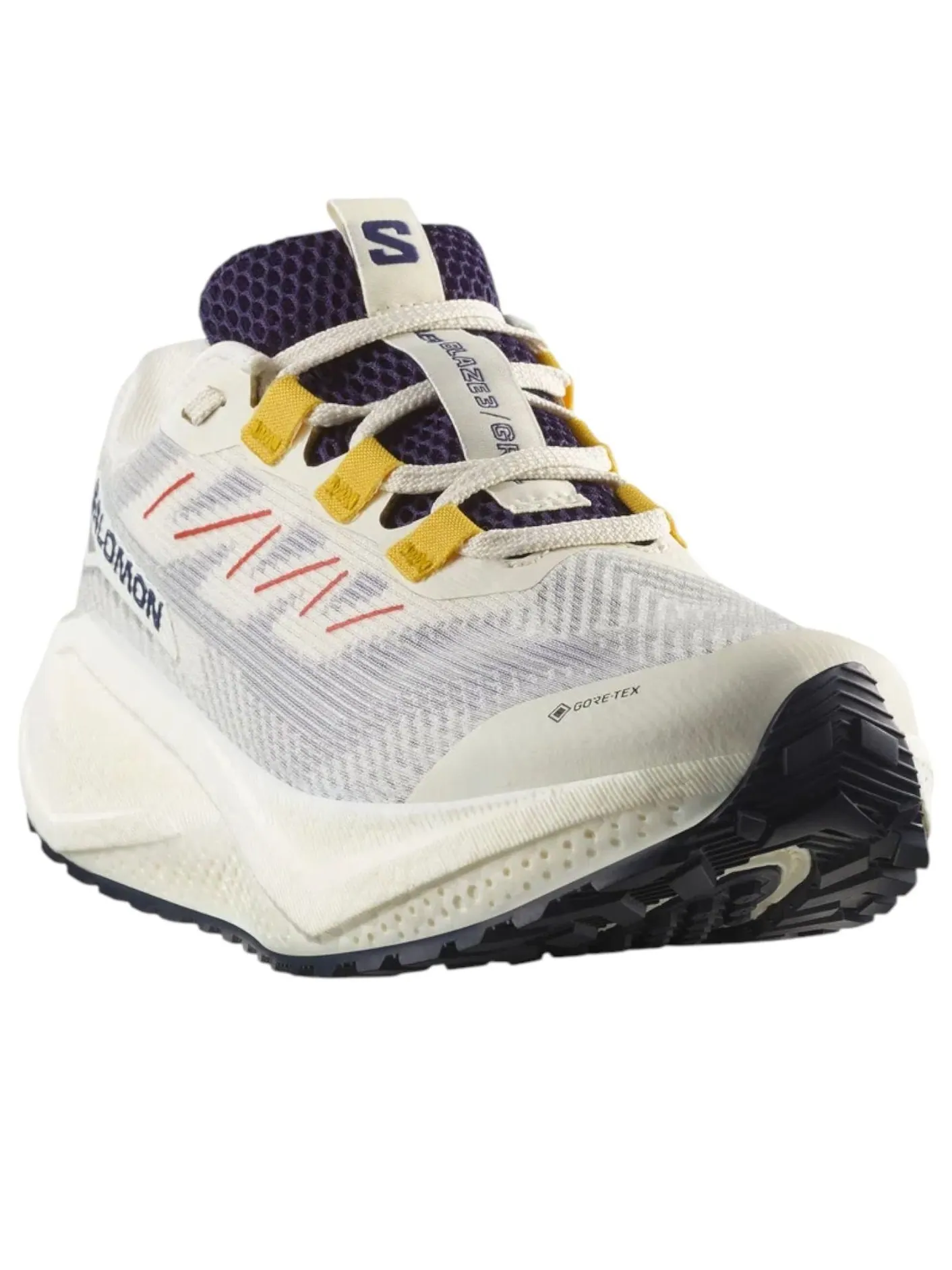 Кроссовки (WMNS) Salomon Aero Blaze 3 GRVL Gore-Tex 'Vanilla Ice Astral Aura' — изображение 3 из 6, белый