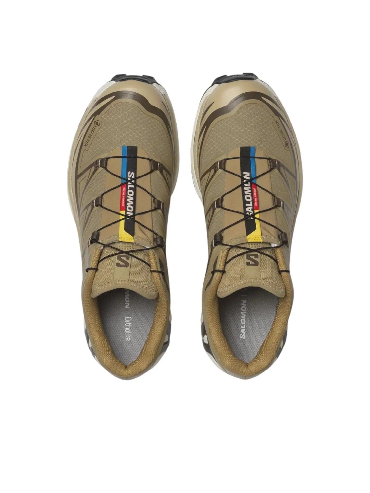 Кроссовки Salomon XT-6 Gore-Tex 'Kelp' — изображение 3 из 6, коричневый