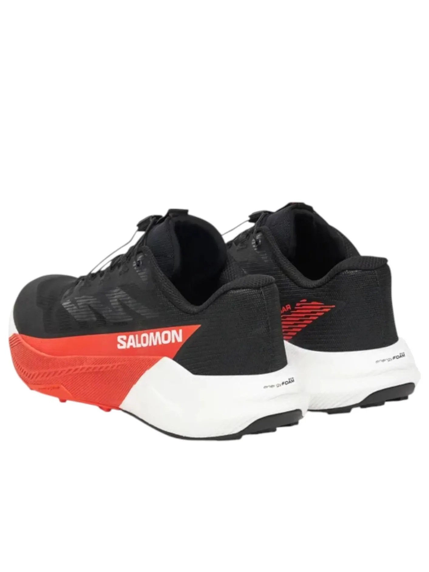 Кроссовки Salomon Pulsar 'Black White Cherry Tomato' — изображение 3 из 6, черный