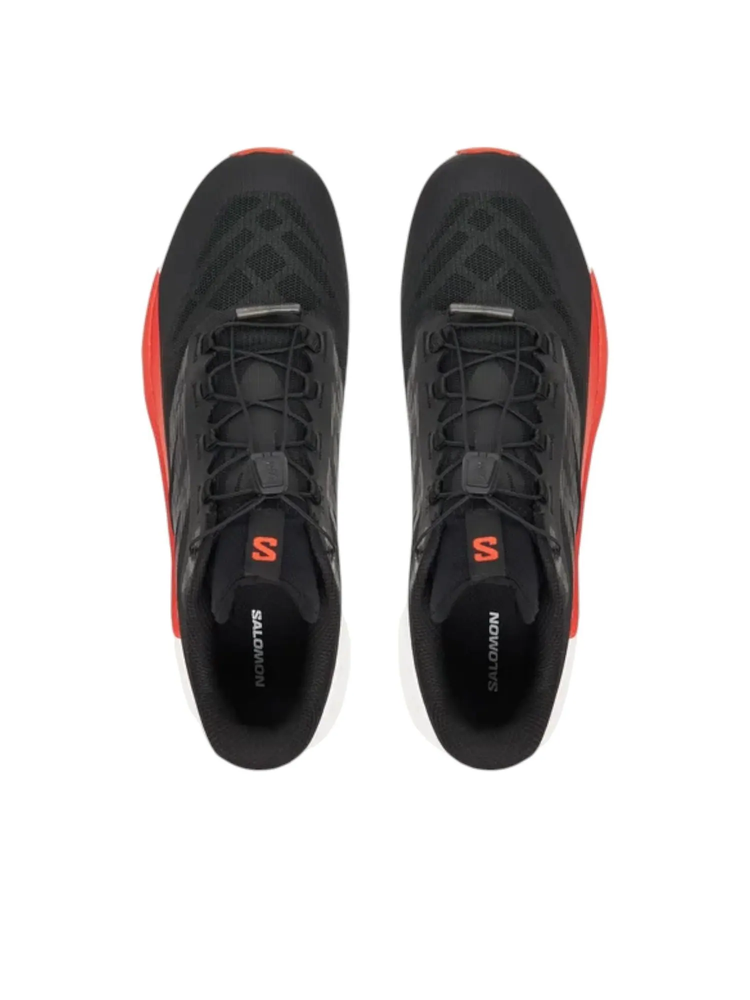 Кроссовки Salomon Pulsar 'Black White Cherry Tomato' — изображение 4 из 6, черный