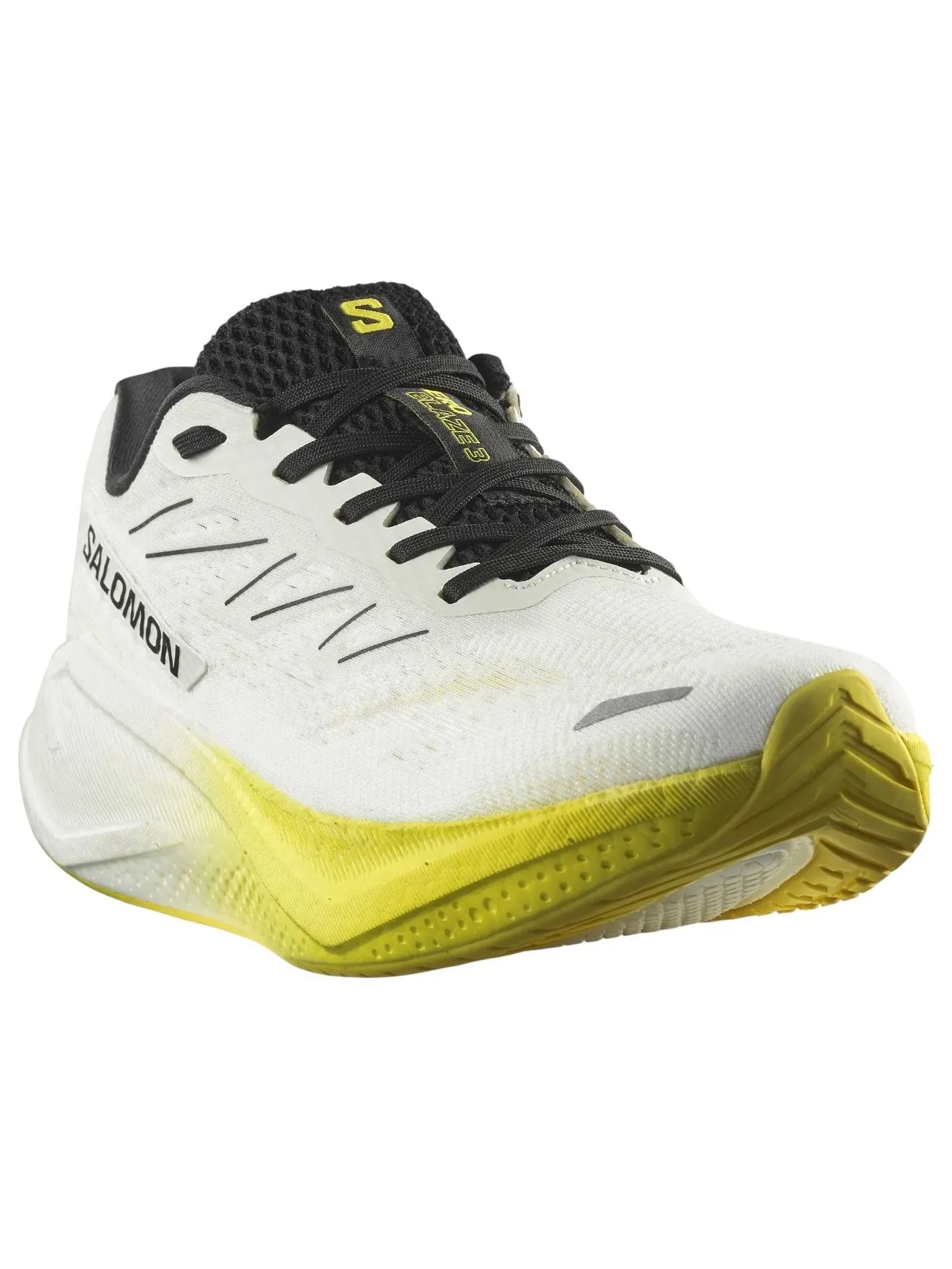 Salomon Aero Blaze 3 'White Black Blazing Yellow' — изображение 2 из 6, белый/черный/желтый