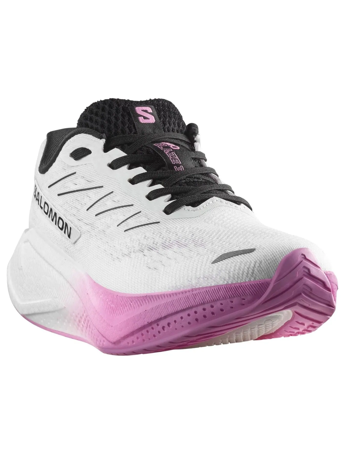 (WMNS) Salomon Aero Blaze 3 'Белый черный цикламен' — изображение 2 из 6, белый/черный