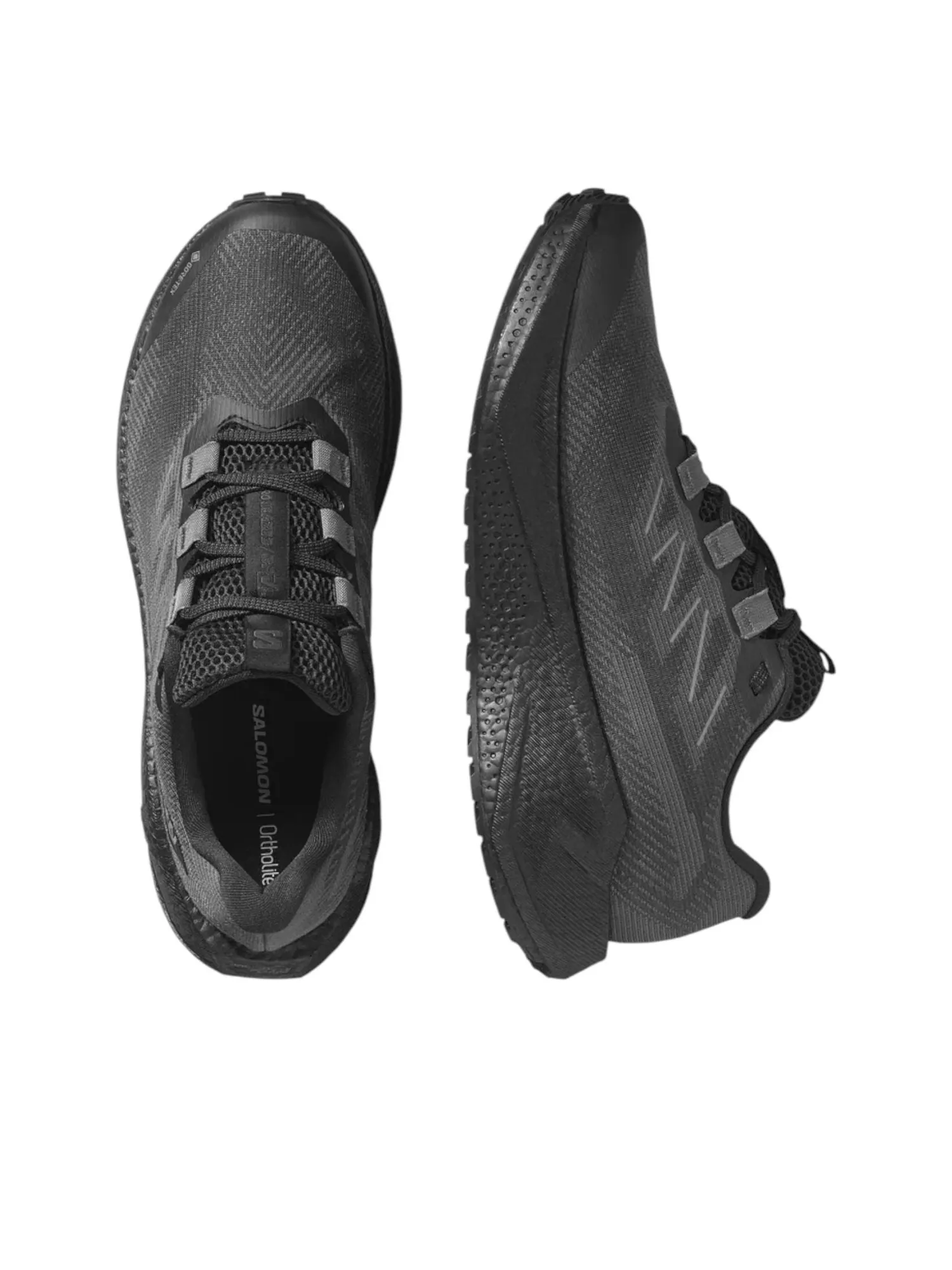 Кроссовки Salomon Aero Blaze 3 GRVL Gore-Tex 'Black Asphalt' — изображение 2 из 6, черный