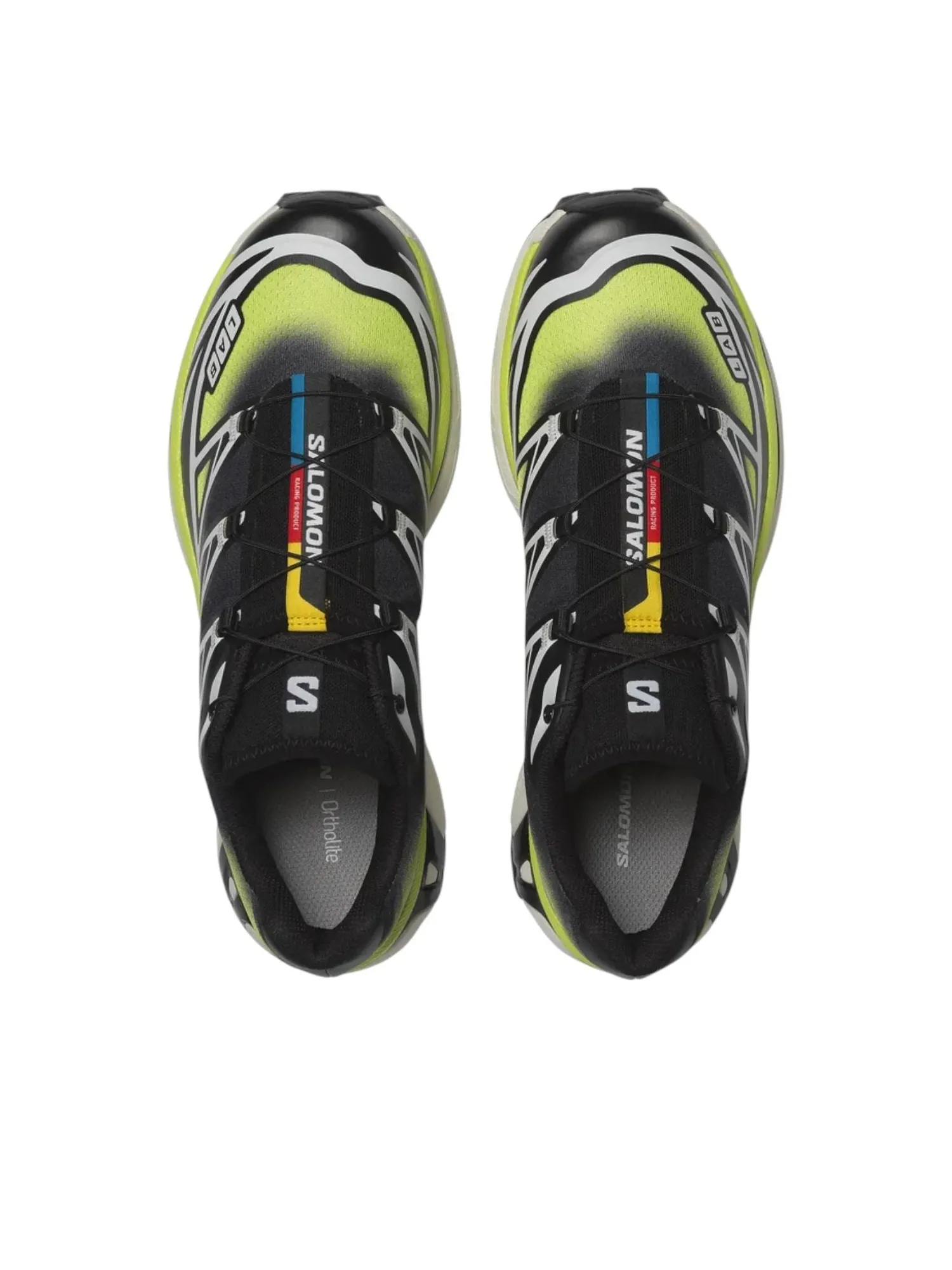 Salomon XT-6 'Skyline Black Sharp Green' — изображение 2 из 6, черный/синий/зеленый