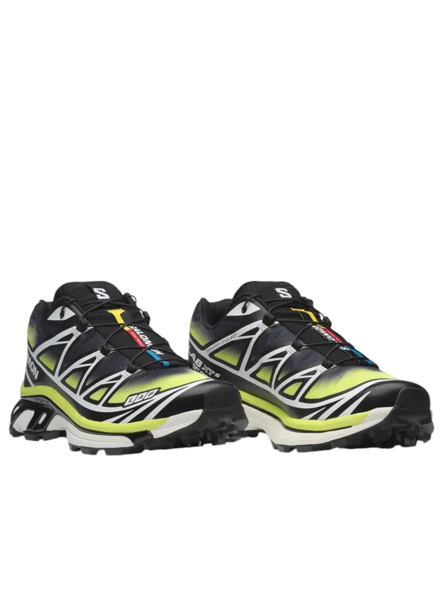 Salomon XT-6 'Skyline Black Sharp Green' — изображение 3 из 6, черный/синий/зеленый