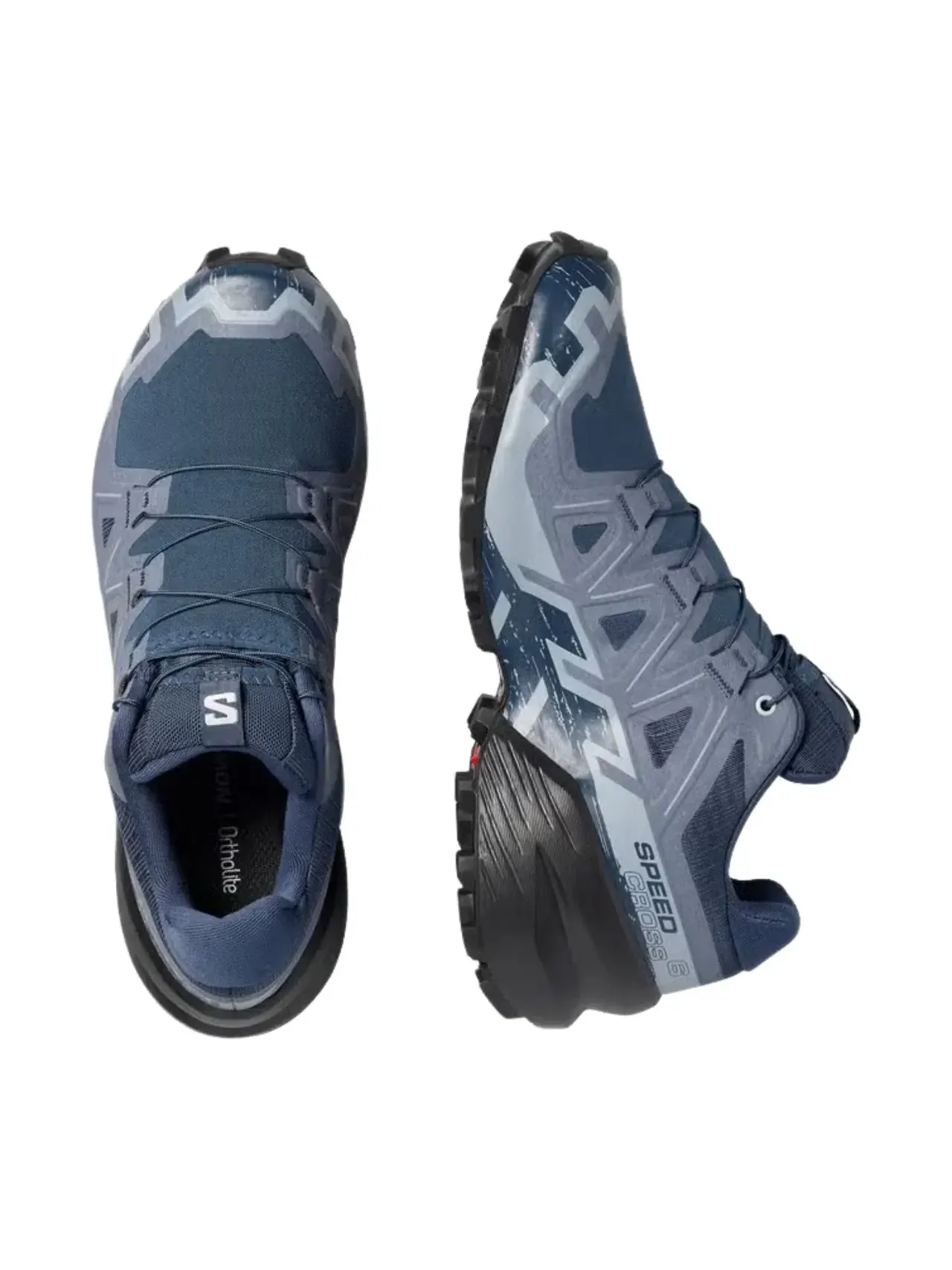 Кроссовки SALOMON Speedcross 6 'Spellbound Black' 479849 — изображение 3 из 5, синий