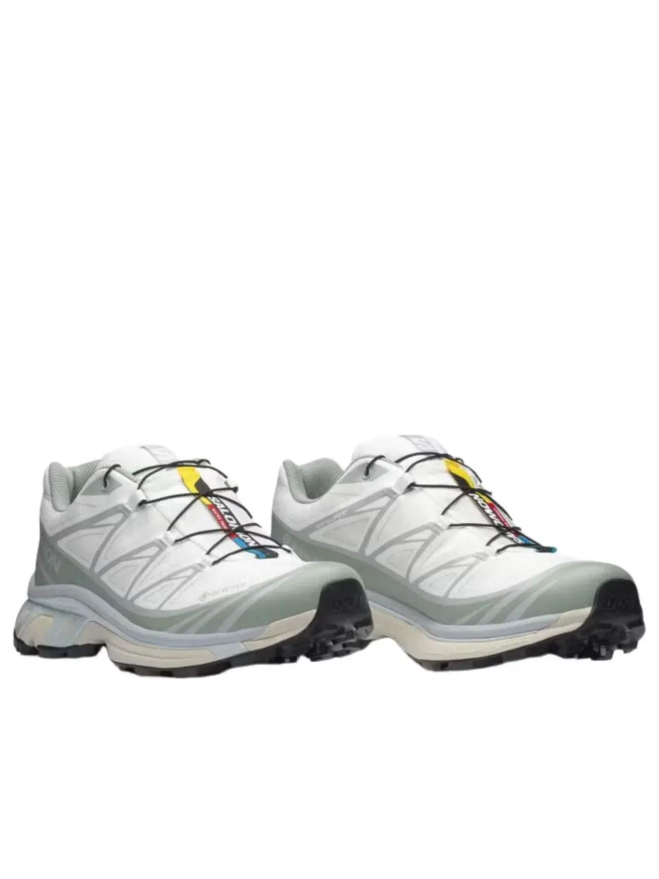 Кроссовки SALOMON XT-6 Gore-tex 'White Green Milieu' — изображение 2 из 6, белый