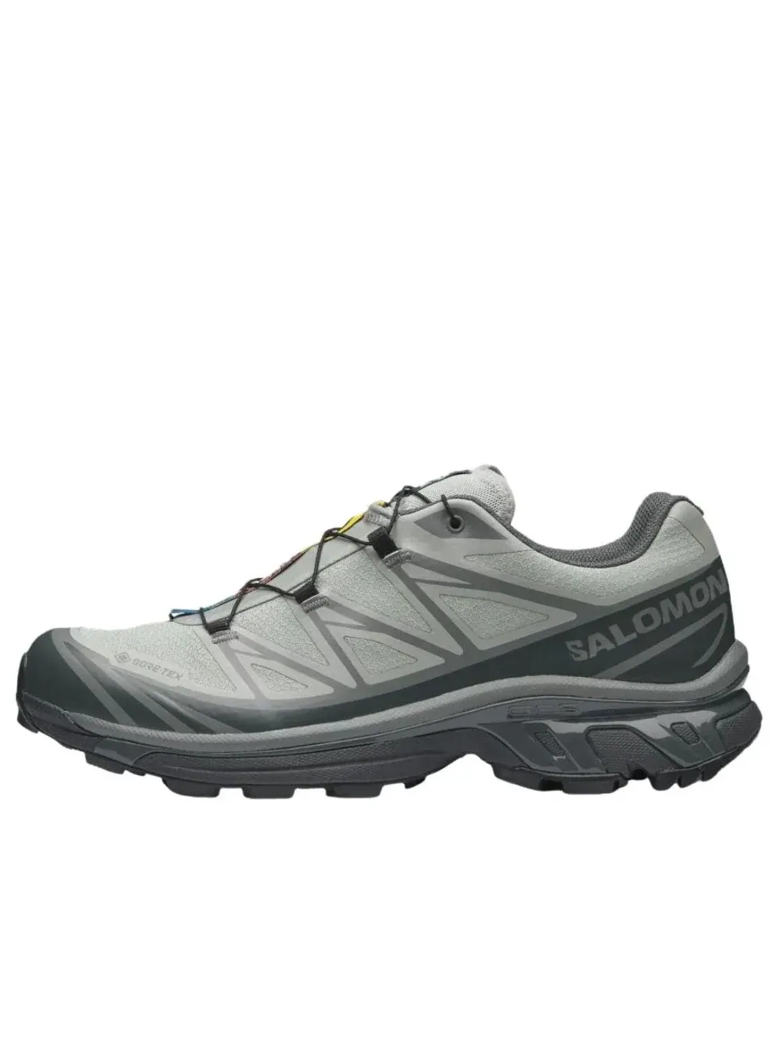 Кроссовки SALOMON XT-6 Gore-Tex 'Wrought Iron Urban Chic' — изображение 1 из 5, серый