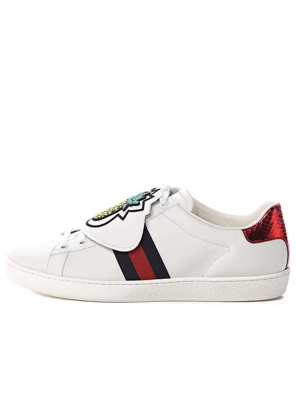 Кроссовки ace 'pineapple' Gucci — изображение 1 из 4, белый/красный/синий