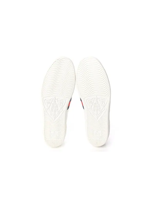 Кроссовки ace 'pineapple' Gucci — изображение 4 из 4, белый/красный/синий