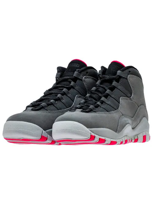 Кроссовки 10 ретро Air Jordan — изображение 3 из 4, серый