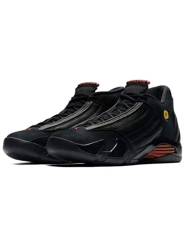 Кроссовки 14 ретро Air Jordan — изображение 3 из 4, черный/красный