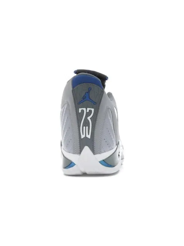 Кроссовки 14 ретро Air Jordan — изображение 4 из 4, серый/белый-синий