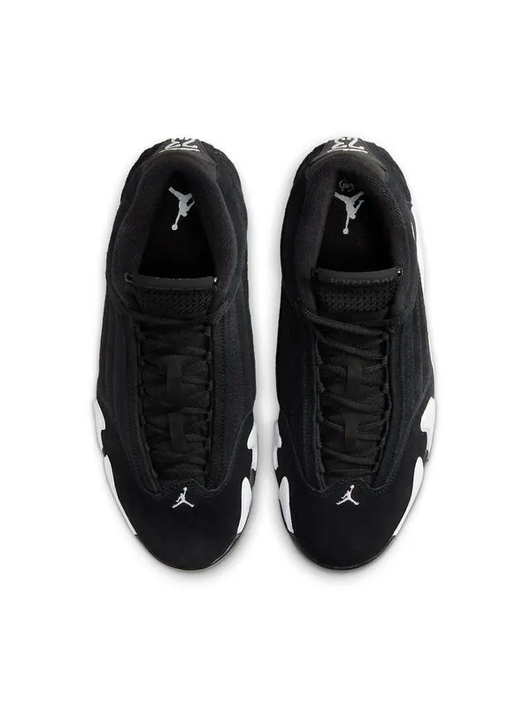 Кроссовки Air Jordan 14 Retro 'Black White' — изображение 3 из 4