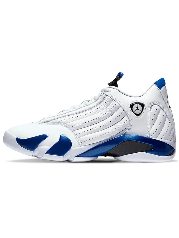Кроссовки 14 ретро Air Jordan — изображение 2 из 4, белый//черный
