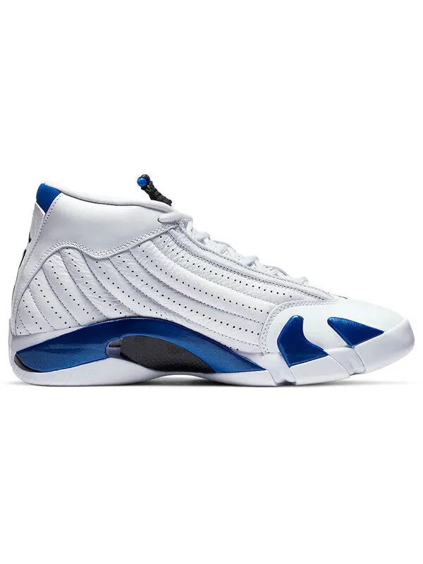 Кроссовки 14 ретро Air Jordan — изображение 3 из 4, белый//черный