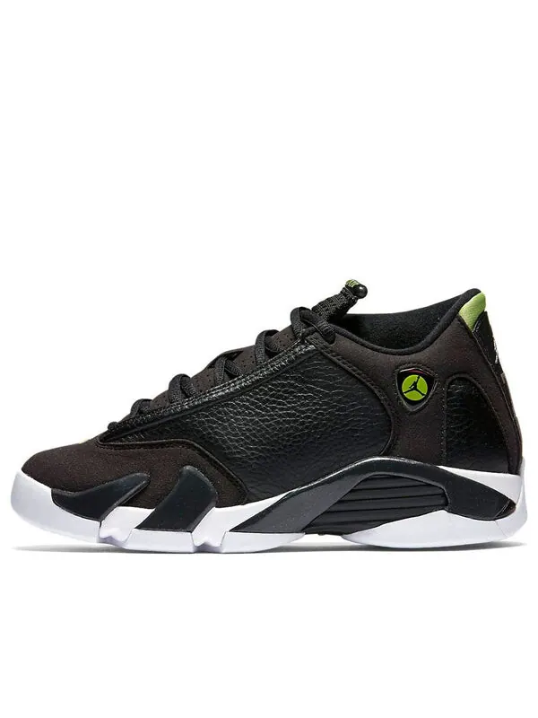 Кроссовки 14 ретро Air Jordan — изображение 1 из 4, черный/белый/зеленый