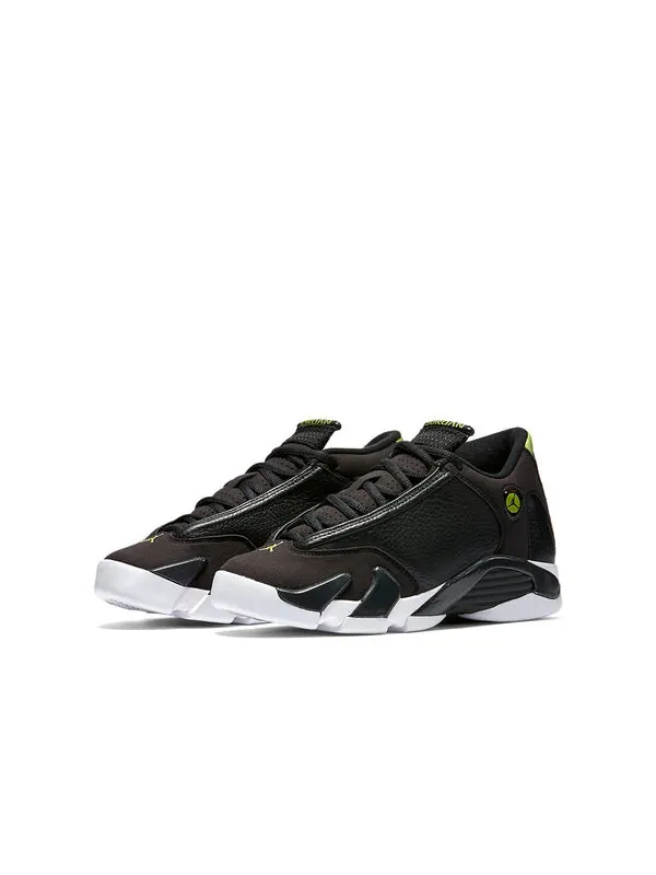 Кроссовки 14 ретро Air Jordan — изображение 3 из 4, черный/белый/зеленый
