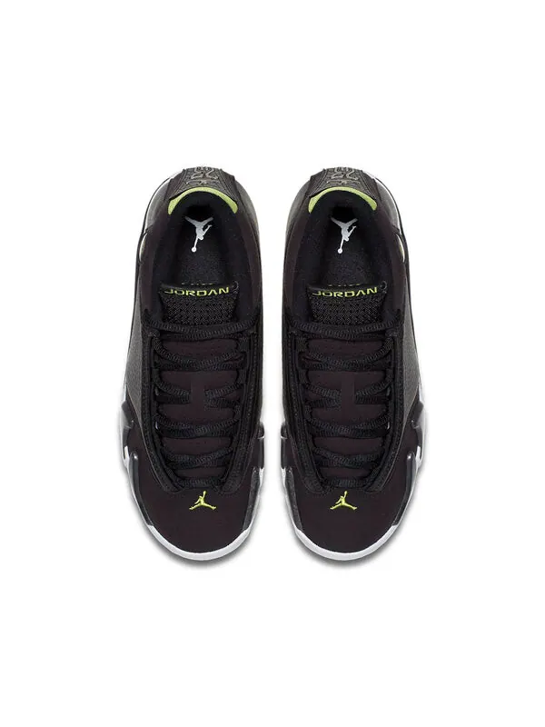 Кроссовки 14 ретро Air Jordan — изображение 4 из 4, черный/белый/зеленый