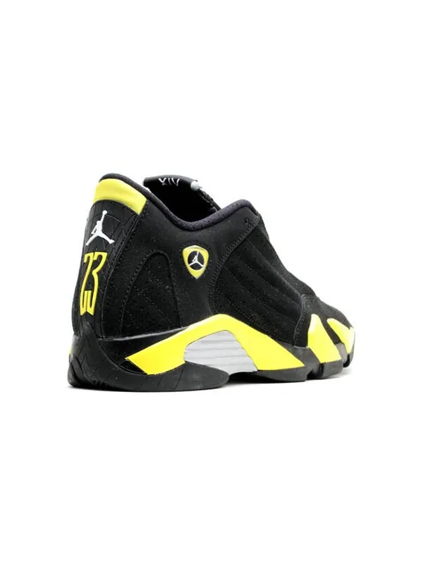 Кроссовки 14 ретро Air Jordan — изображение 3 из 4, черный/желтый-белый