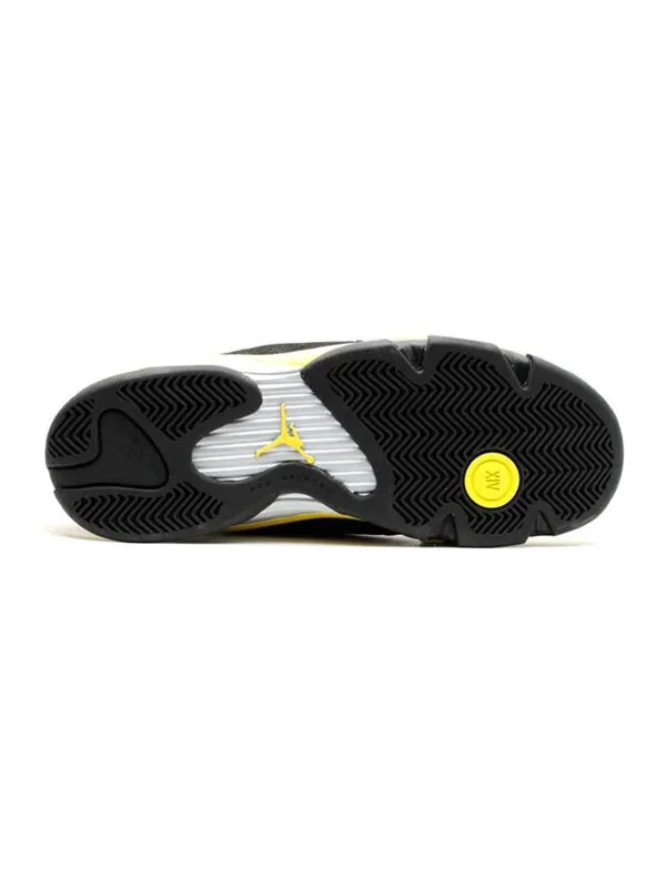 Кроссовки 14 ретро Air Jordan — изображение 4 из 4, черный/желтый-белый
