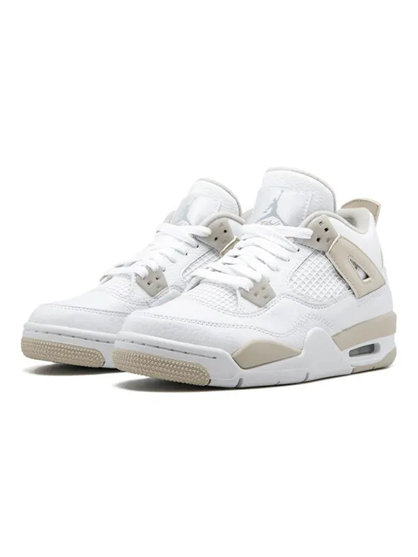 Кроссовки 4 ретро Air Jordan — изображение 2 из 4, белый