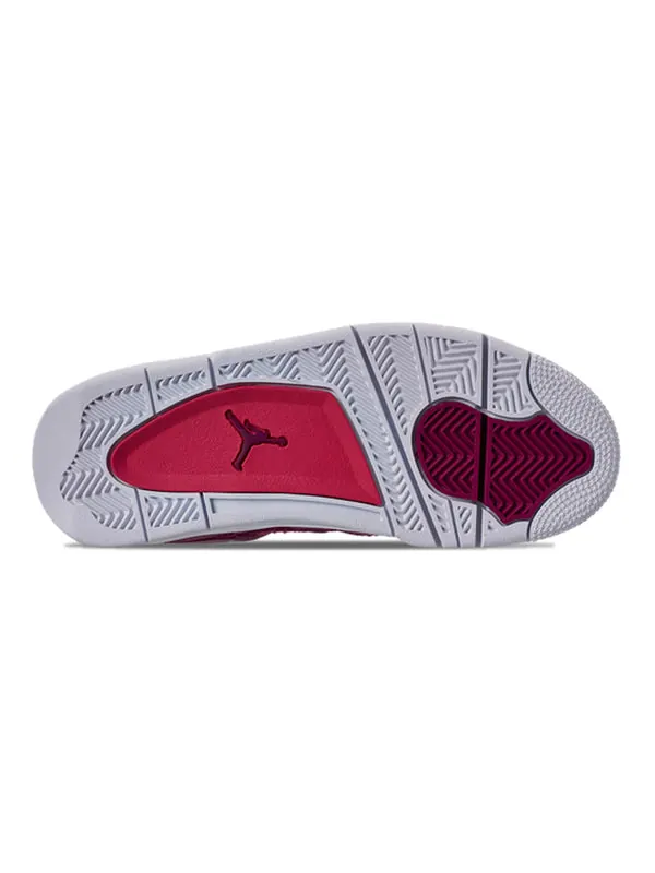 Кроссовки 4 retro 'for the love of the game' Air Jordan — изображение 4 из 4, розовый-белый