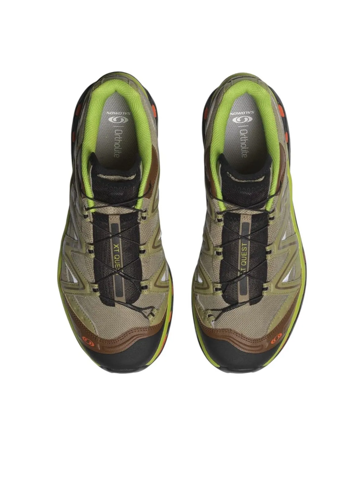 Кроссовки SALOMON XT-Quest 'Aloe Dark Earth' — изображение 4 из 6, зеленый