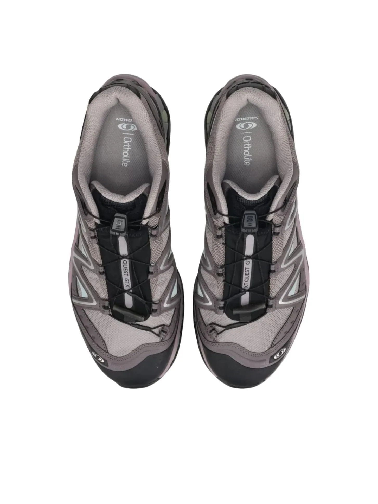 Salomon XT-Quest Gore-Tex 'Gull Plum Kitten Black' — изображение 2 из 5, черный