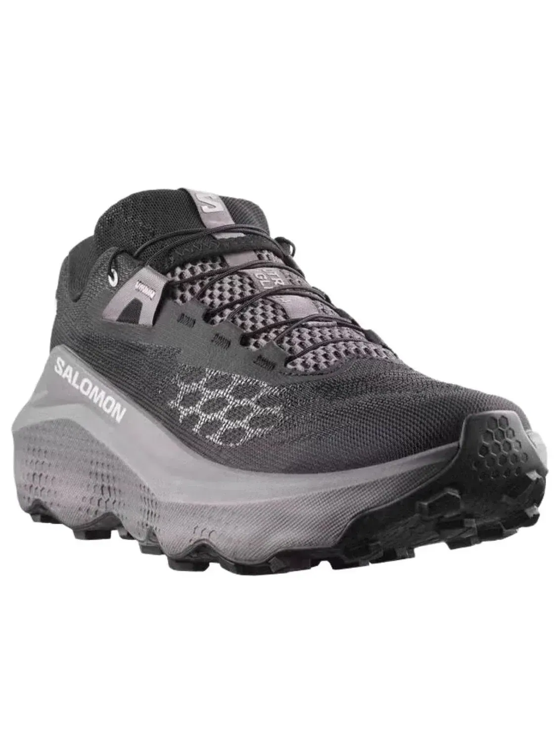 Кроссовки SALOMON Ultra Glide 4 'Black Dark Gull Gray' 491412 — изображение 4 из 5, черный