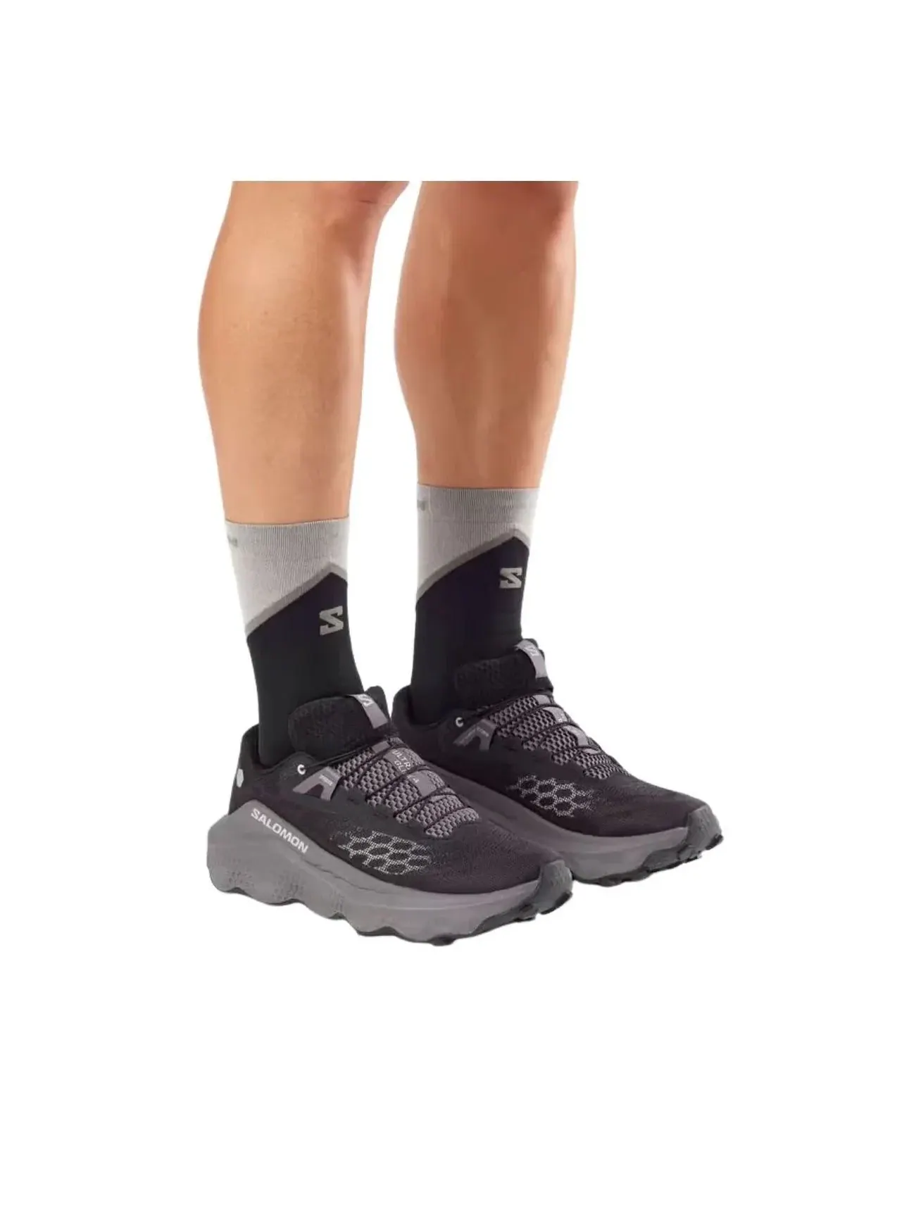 Кроссовки SALOMON Ultra Glide 4 'Black Dark Gull Gray' 491412 — изображение 5 из 5, черный