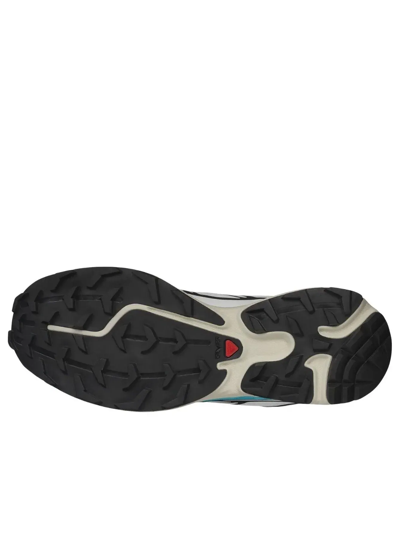 Кроссовки SALOMON XT-6 'Черно-бело-голубой Кюрасао' 491433 — изображение 5 из 6, белый