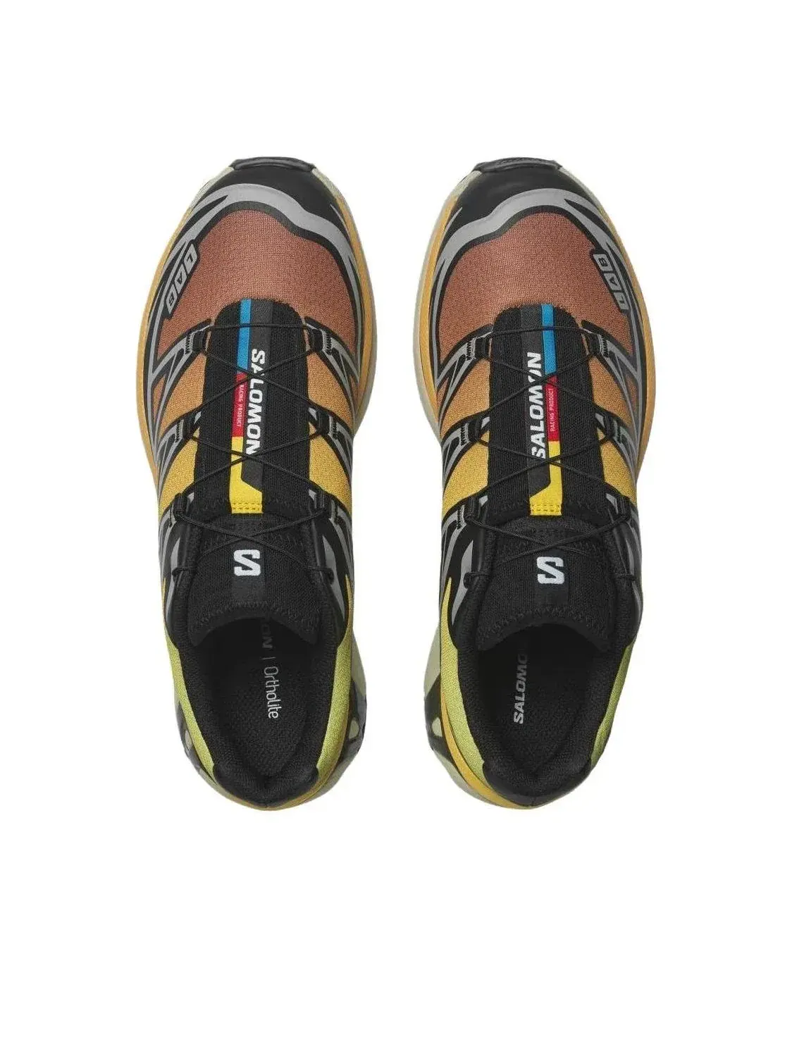 Кроссовки SALOMON XT-6 'Black Grape Leaf' — изображение 3 из 4, черный