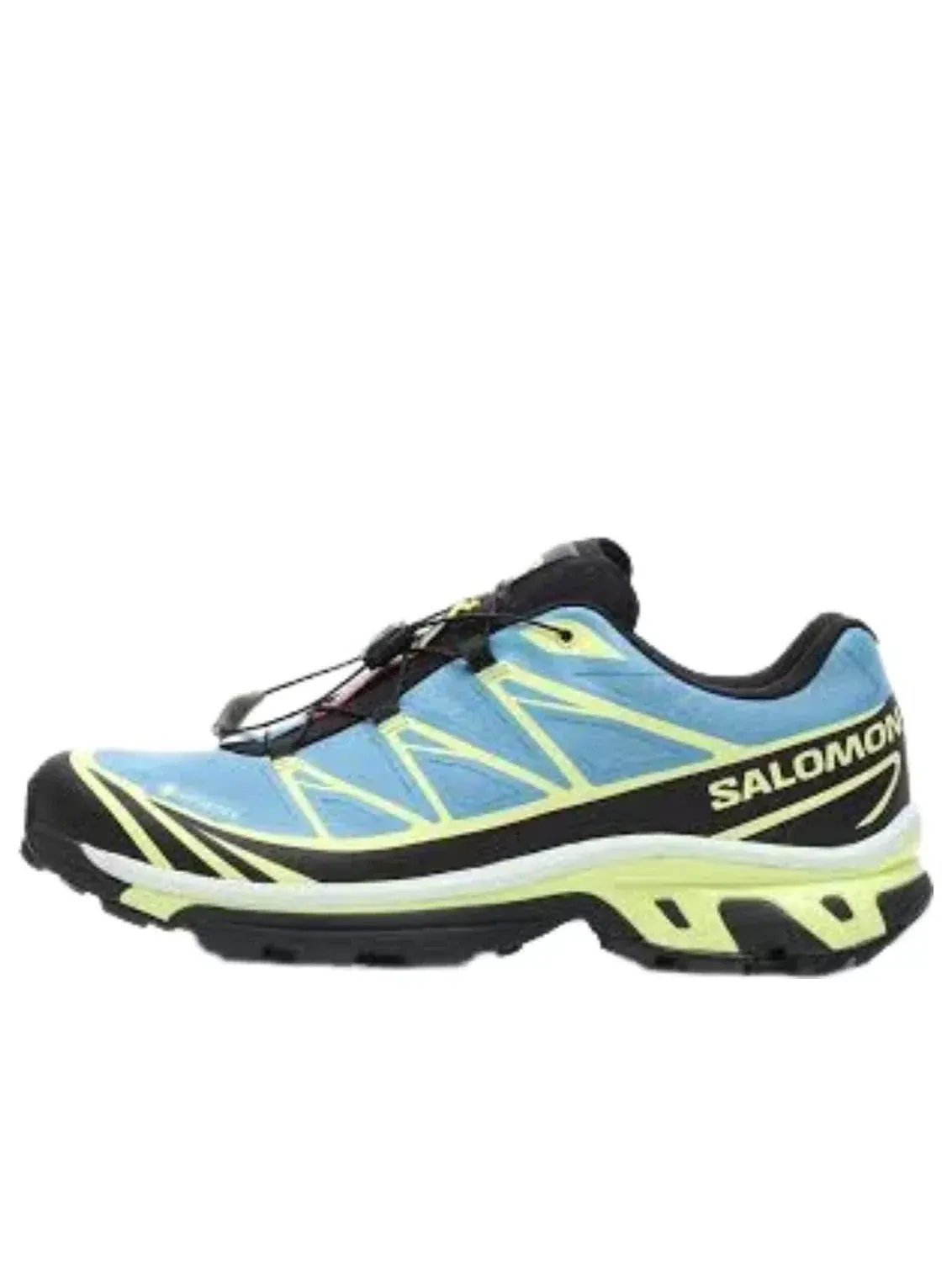 Кроссовки SALOMON XT-6 Gore-Tex 'Niagara Sunny Lime' — изображение 1 из 5, синий