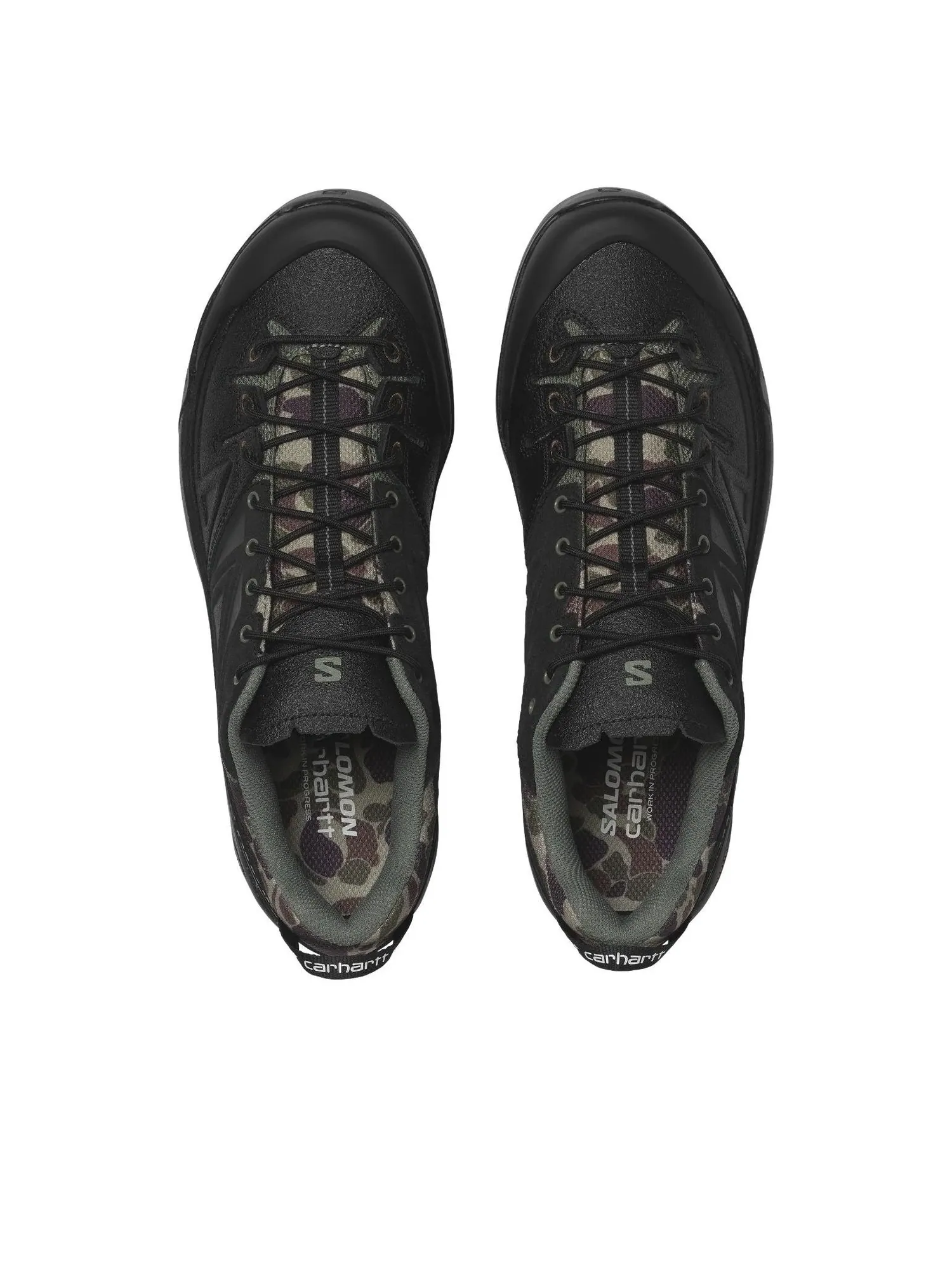 Salomon x Carhartt WIP X-ALP 'Black Camo' — изображение 3 из 6, черный