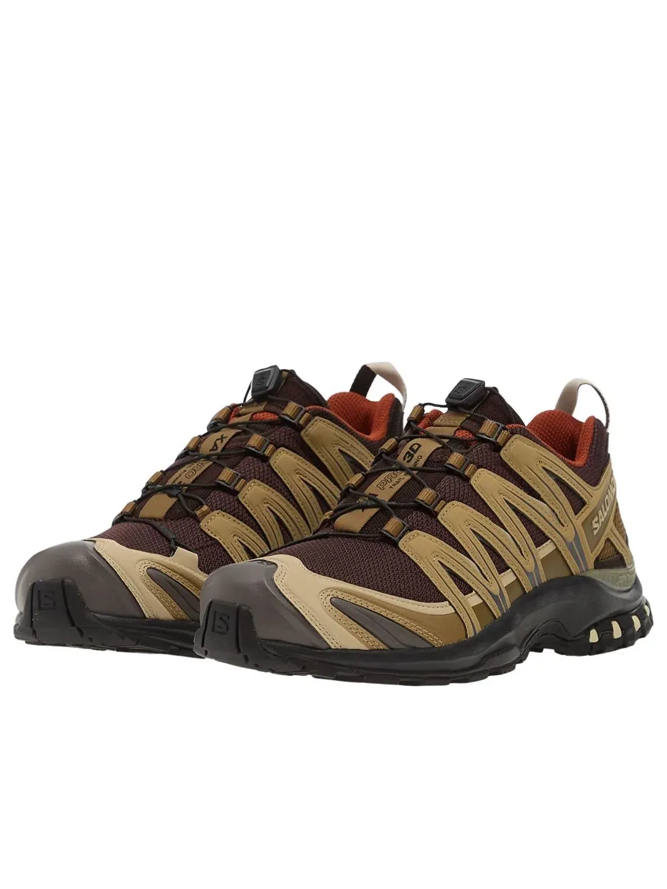 Кроссовки SALOMON XA-Pro 3D 'Черный кофейный водоросль' — изображение 2 из 6, коричневый