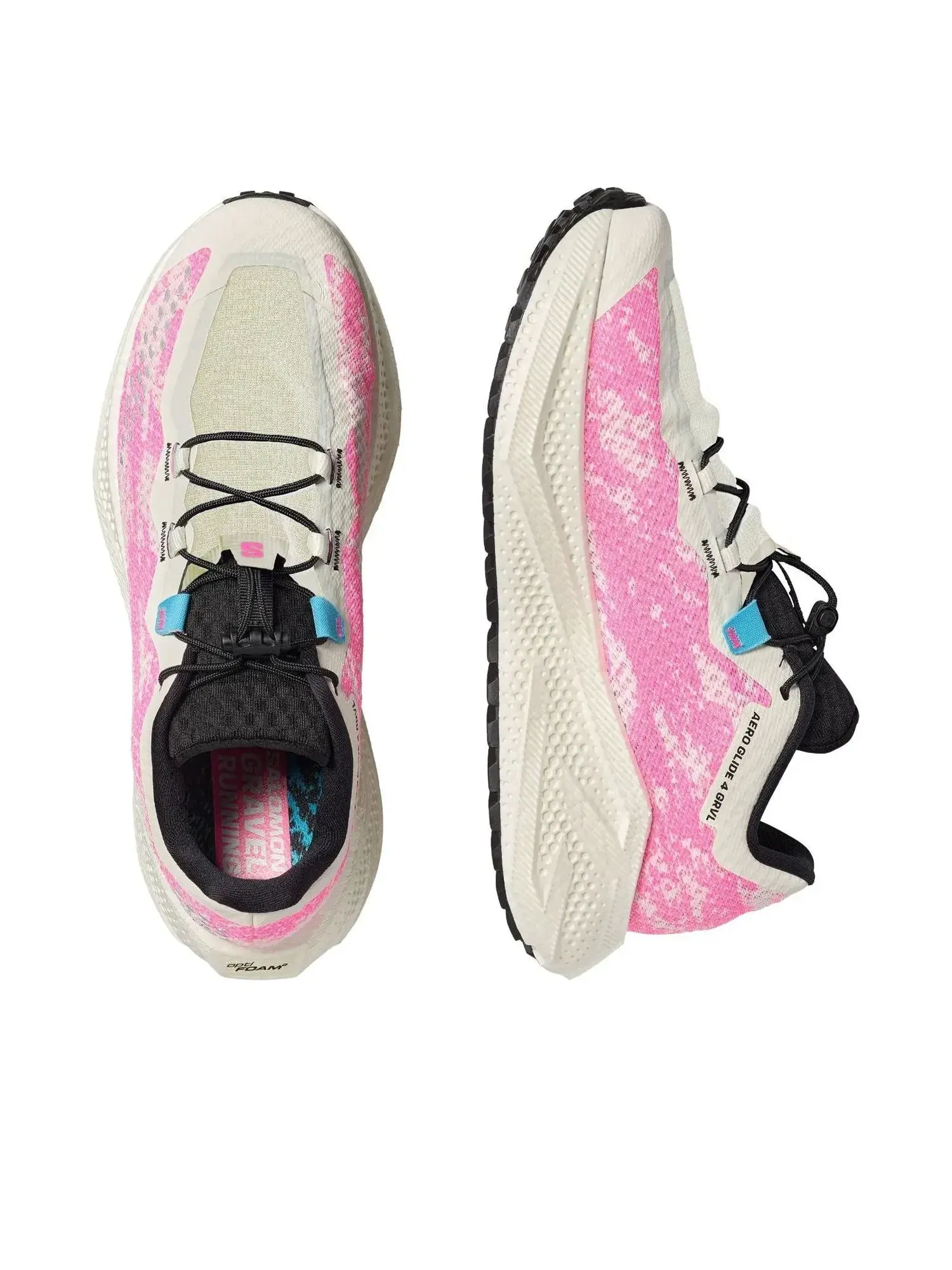 Кроссовки SALOMON Aero Glide 4 GRVL 'Vanilla Ice' 491748 — изображение 3 из 6, белый