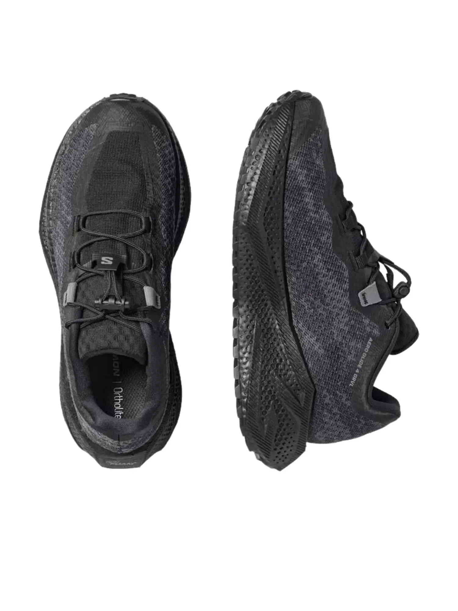 Кроссовки (WMNS) SALOMON Areo Glide 4 GRVL «Черный асфальт» — изображение 2 из 6
