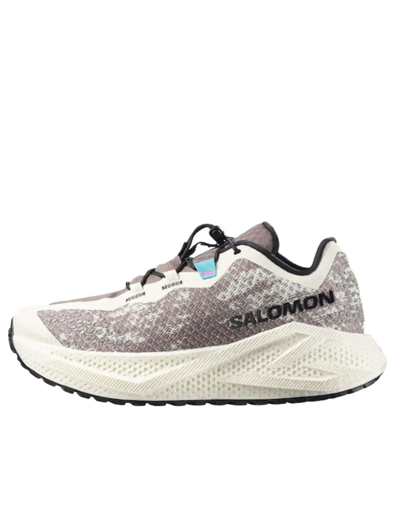 Кроссовки (WMNS) SALOMON Areo Glide 4 GRVL 'Vanilla Ice Black' — изображение 1 из 6, белый
