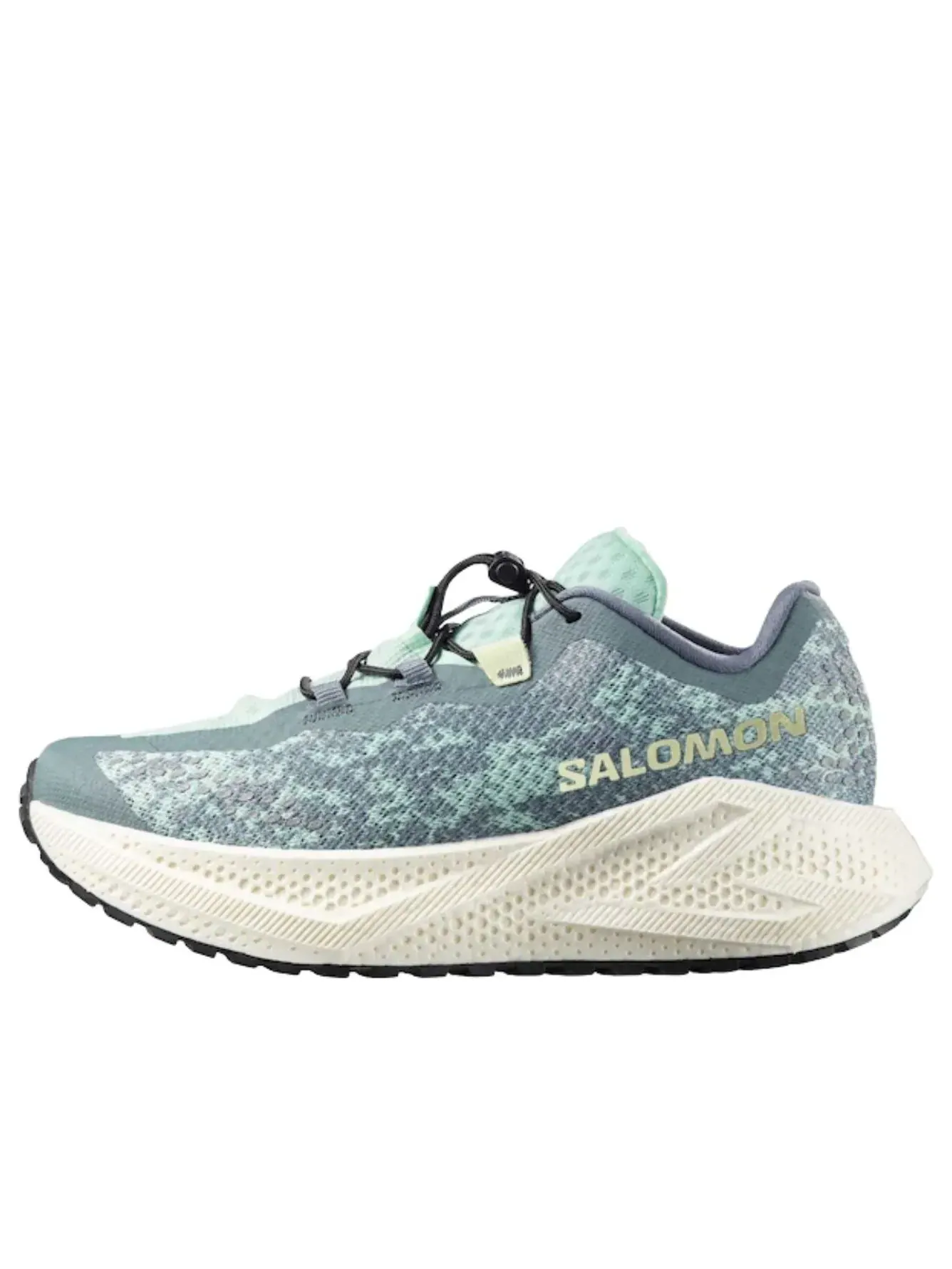 Кроссовки (WMNS) SALOMON Areo Glide 4 GRVL 'Stormy Weather Lichen' — изображение 1 из 6, зеленый