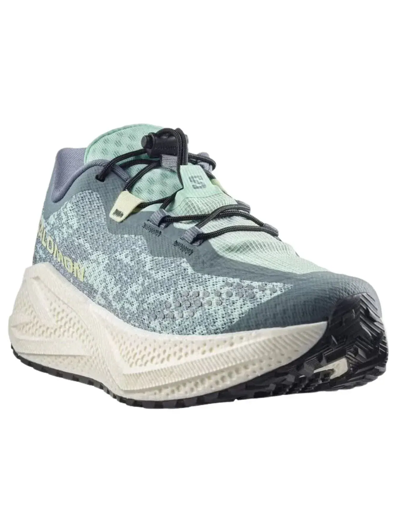 Кроссовки (WMNS) SALOMON Areo Glide 4 GRVL 'Stormy Weather Lichen' — изображение 3 из 6, зеленый