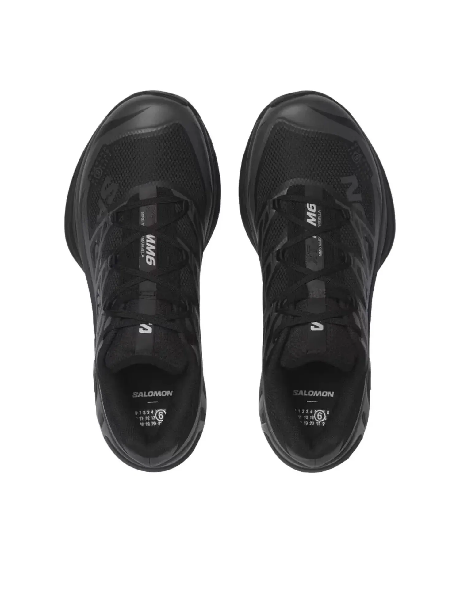 Кроссовки SALOMON x MM6 Maison Margiela Cross Dust 'Black' 491864 — изображение 3 из 6, черный