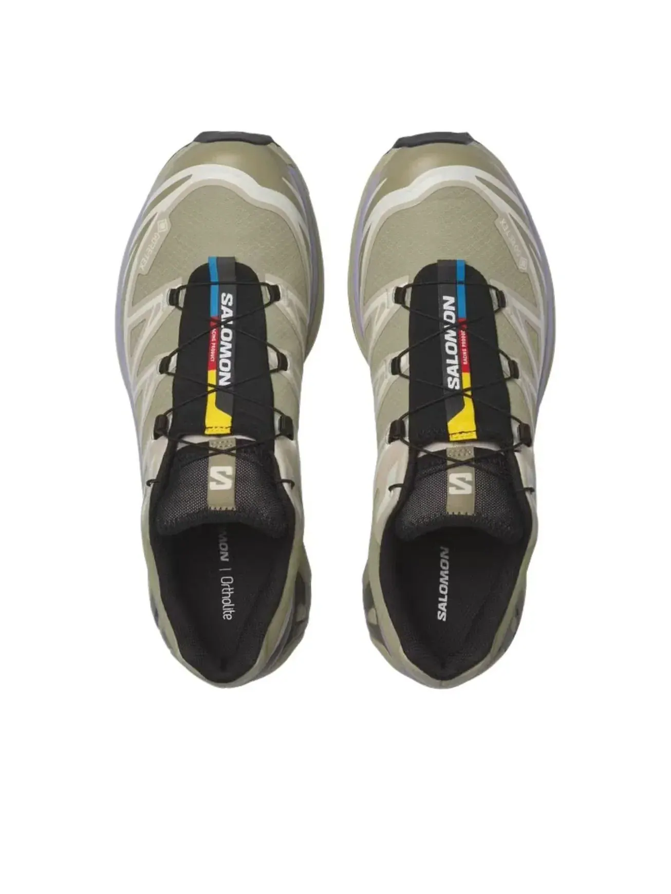 Кроссовки SALOMON XT-6 Gore-Tex 'Eucalyptus Sage Cosmic Sky' — изображение 3 из 5, зеленый