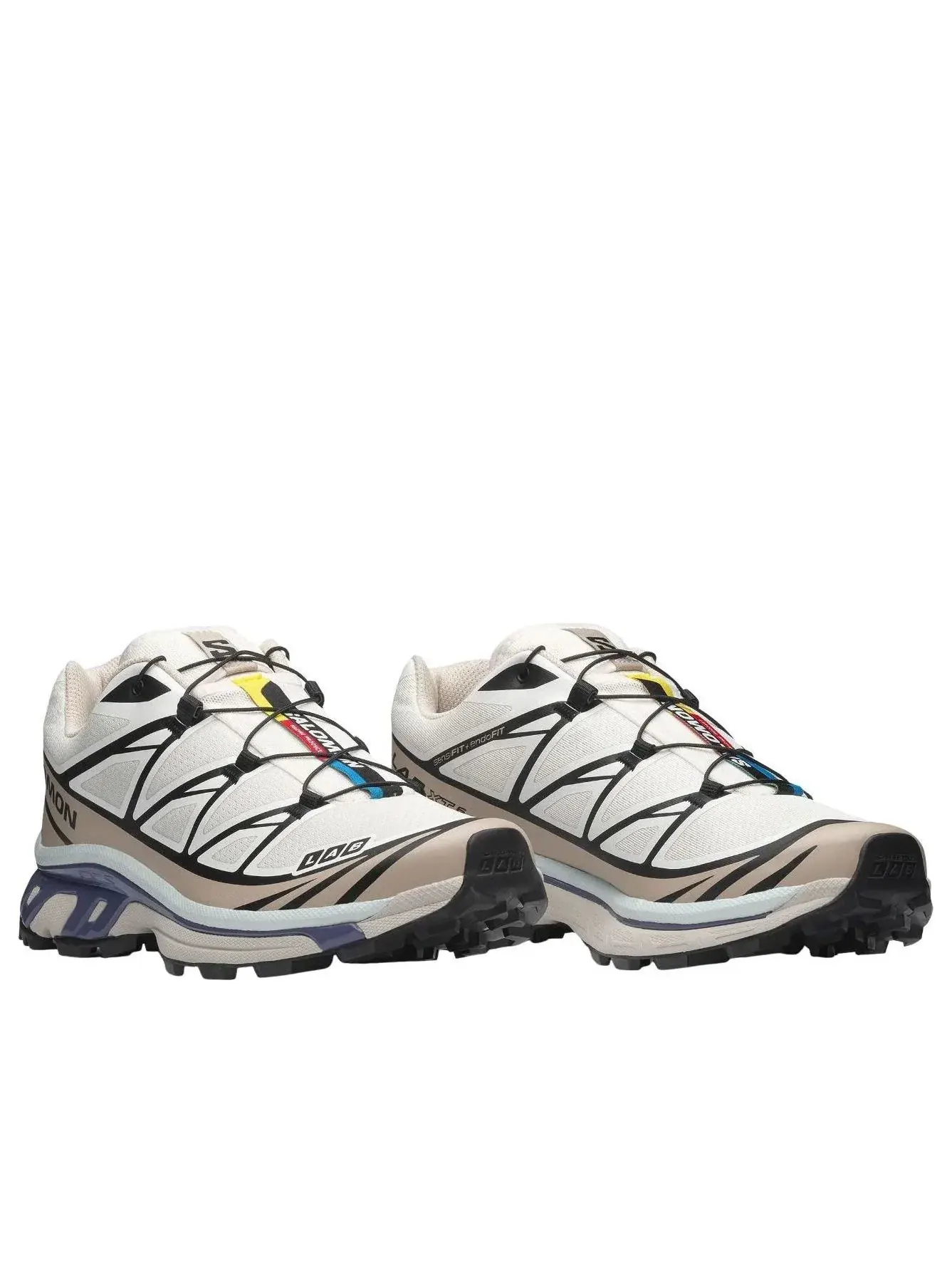 Кроссовки SALOMON XT-6 'Vanilla Ice Oxford Tan' 492059 — изображение 2 из 6, белый